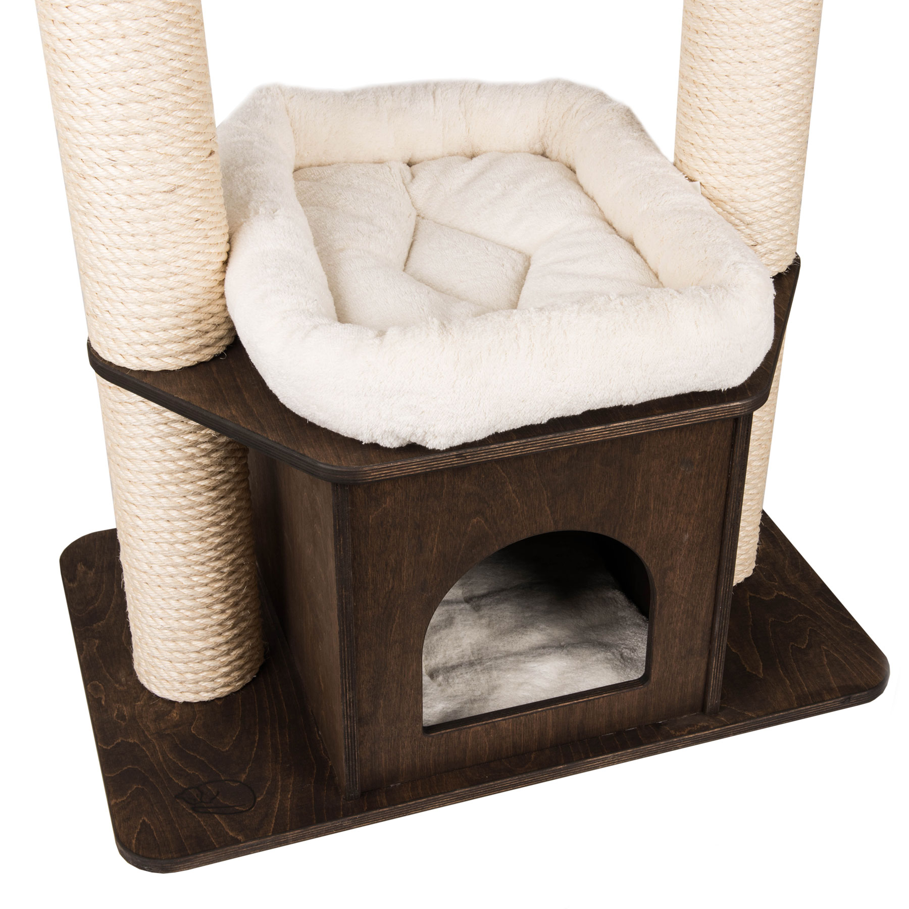 Katzenbett mit Klettboden auf KH2