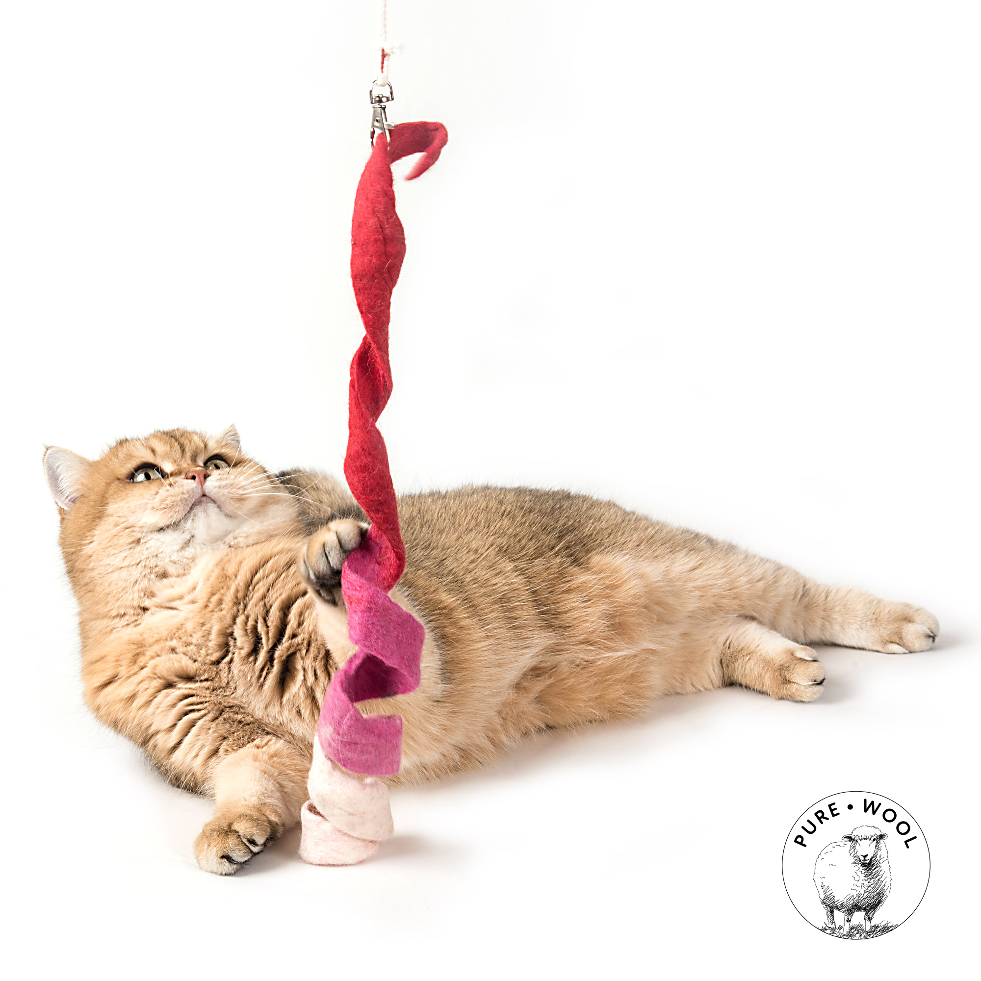 cat-toy-felted-curling-red