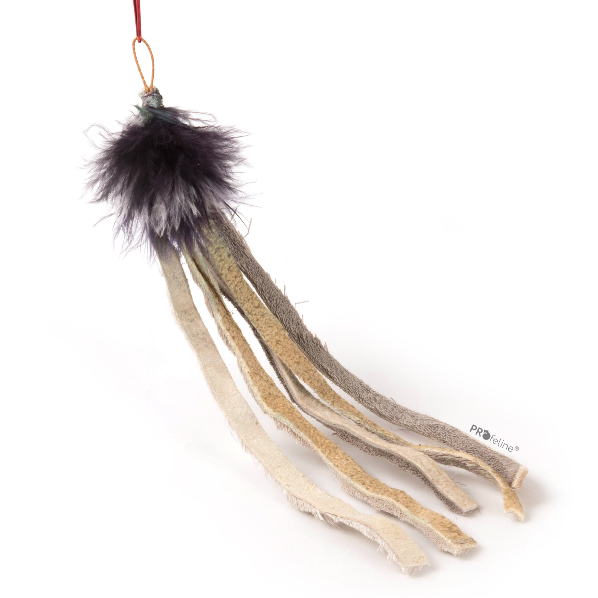 Profeline - LeatherFringes Refill Ersatzanhänger Katzenangel Lederstreifen