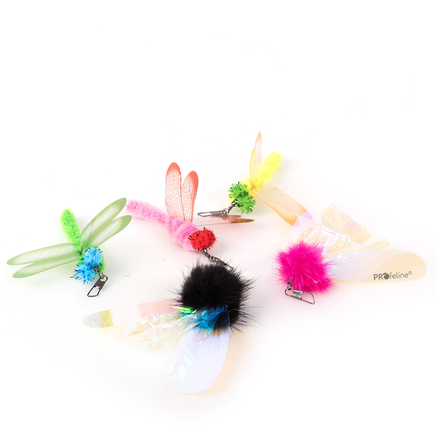 Dragonfly & Bug Refill / Anhänger Liebelle und Käfer Anhänger für Katzen