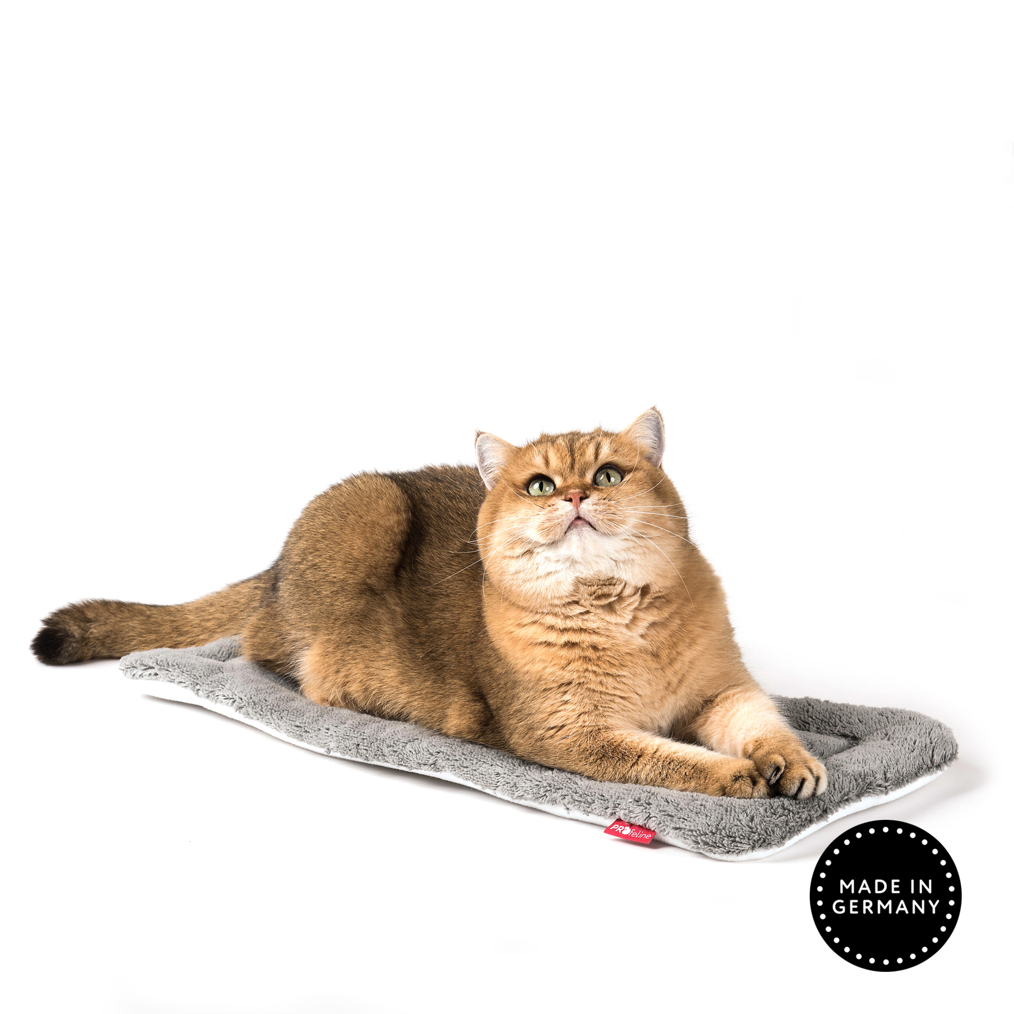 Cotton Window Sill Lounger Classicsilver Katzen Fensterbank auflage grau