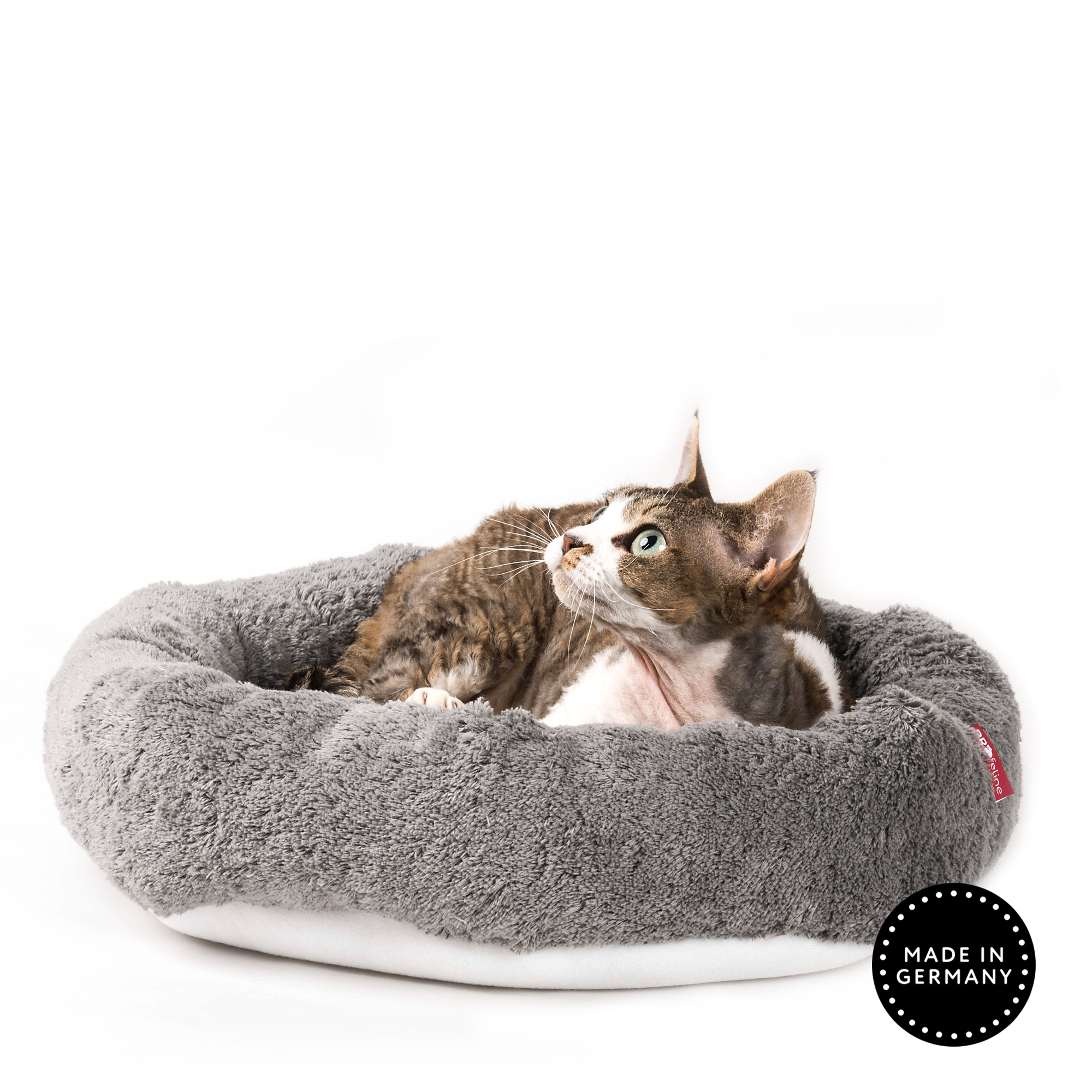 Washable Cad Bed for Cat Trees Classicsilver Baumwollkissen grau Kratzbaum