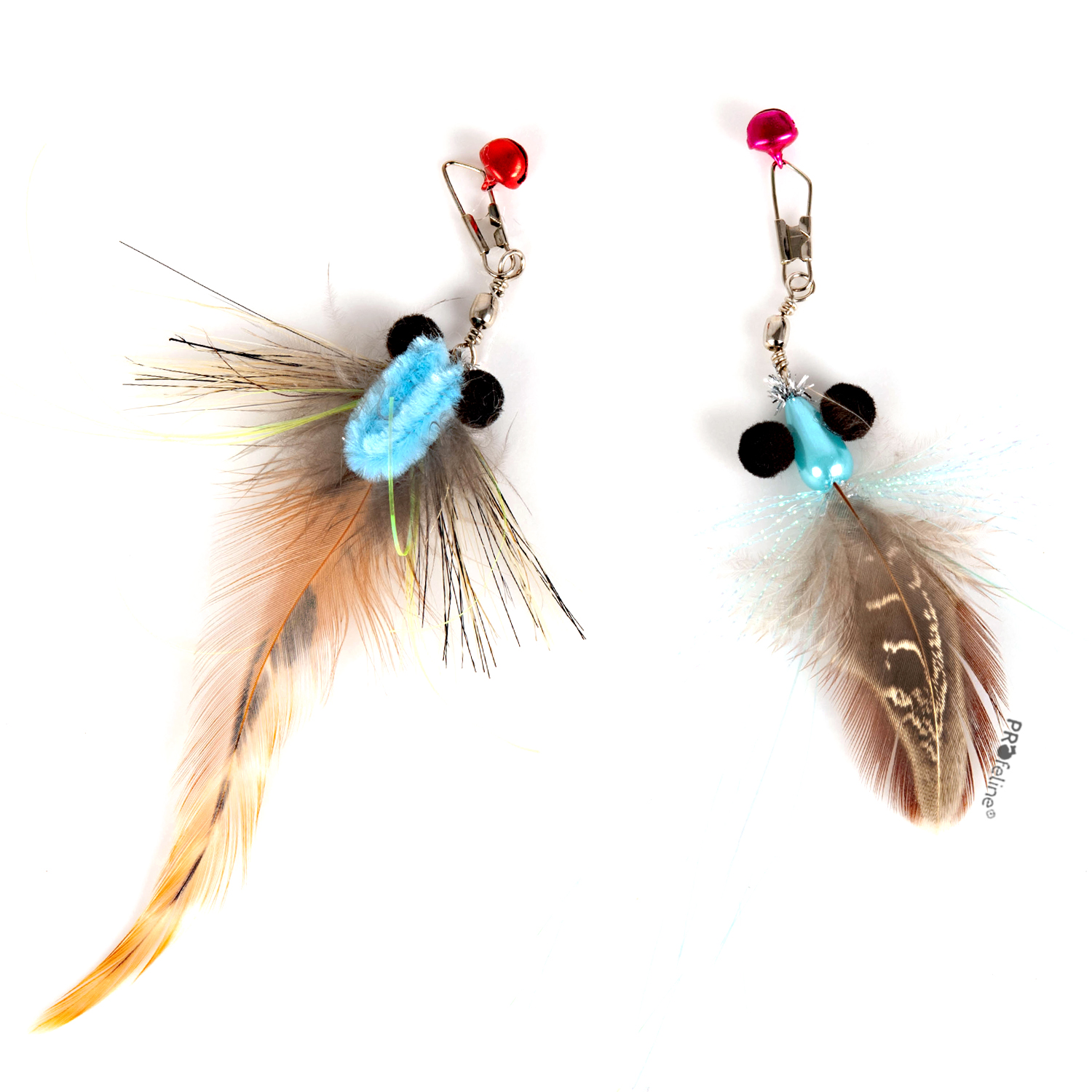 Glimmer Flies Refill / Anhänger Kazenshop Anhänger für Katzenangeln Schimmer