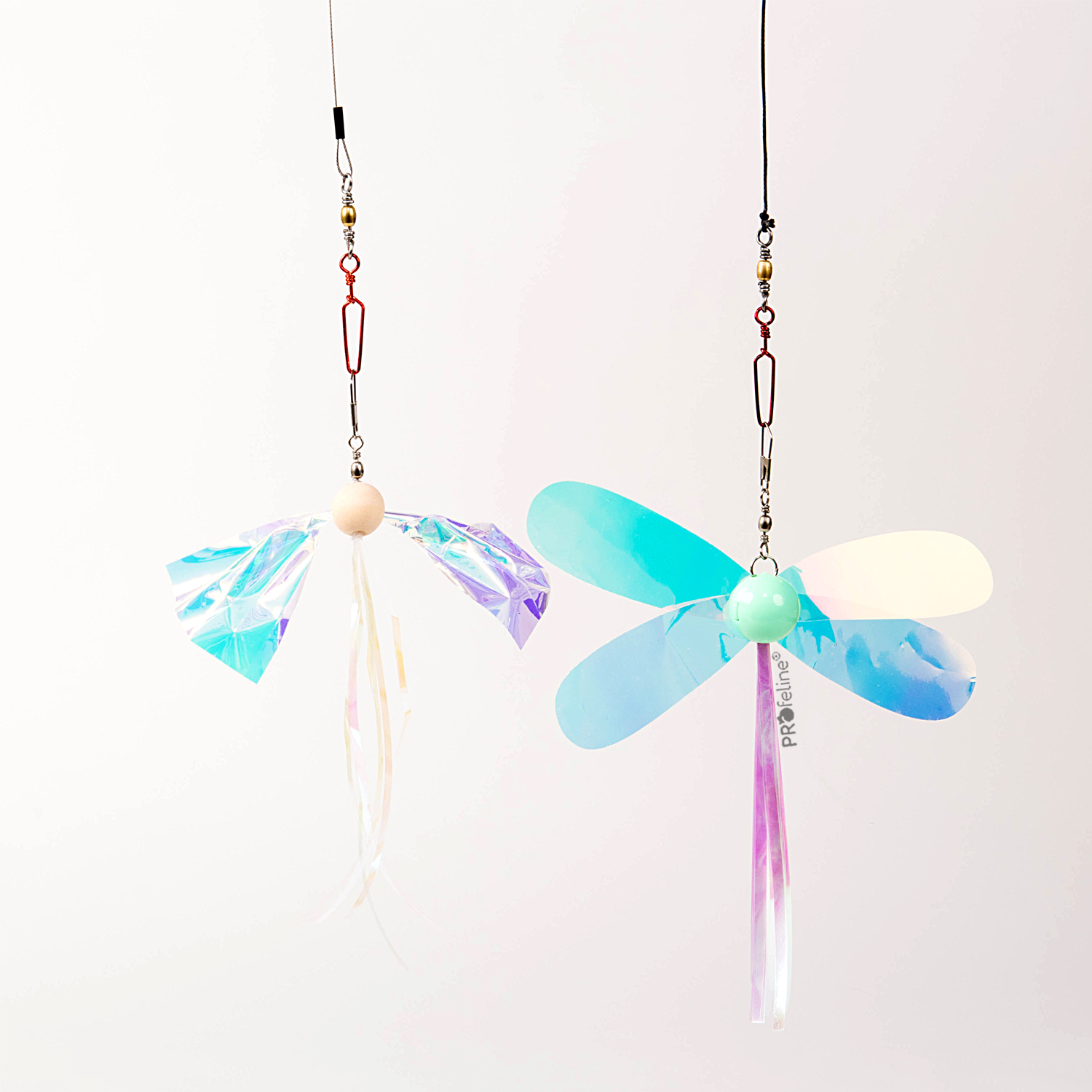 Holographic Butterflies Refill / Anhänger Holographic Schmetterling für Katzenangel