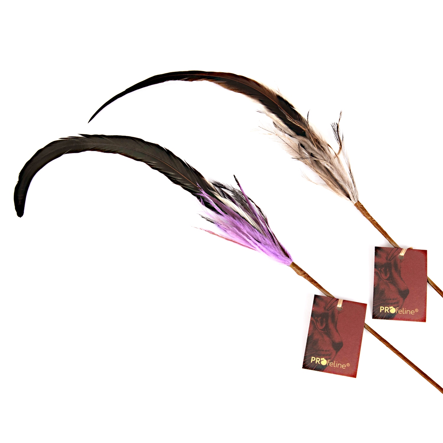 Katzenspielstab lange Feder