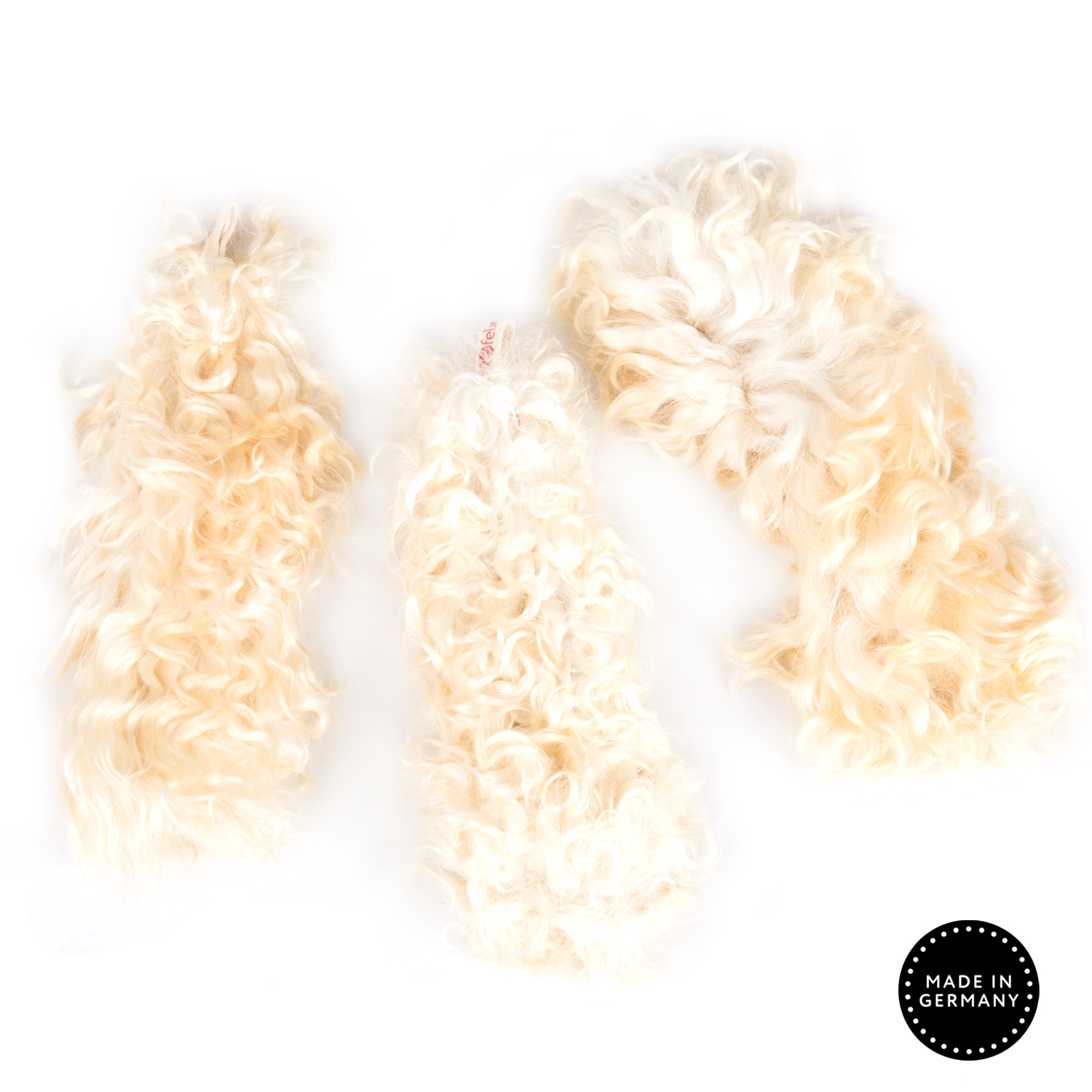 Lammfell Anhänger für Katzenangeln