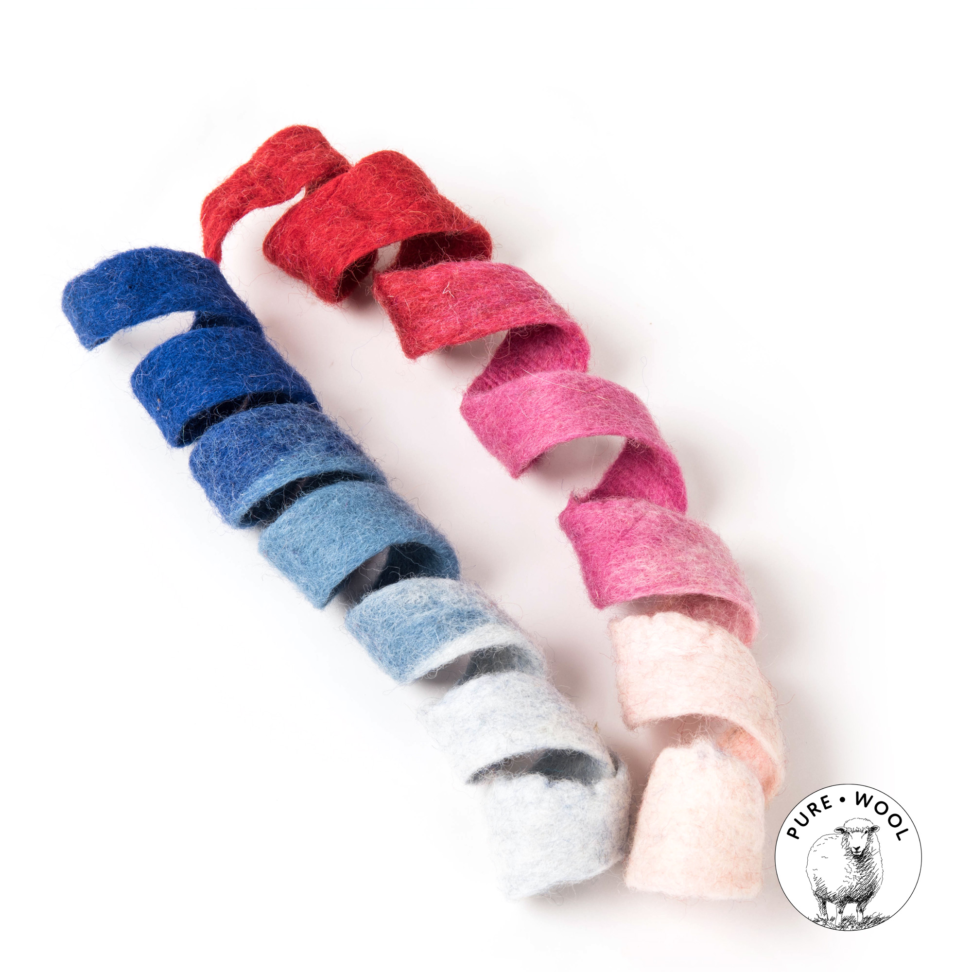cat-toy-felted-curling Profeline - Felted Curling Blue