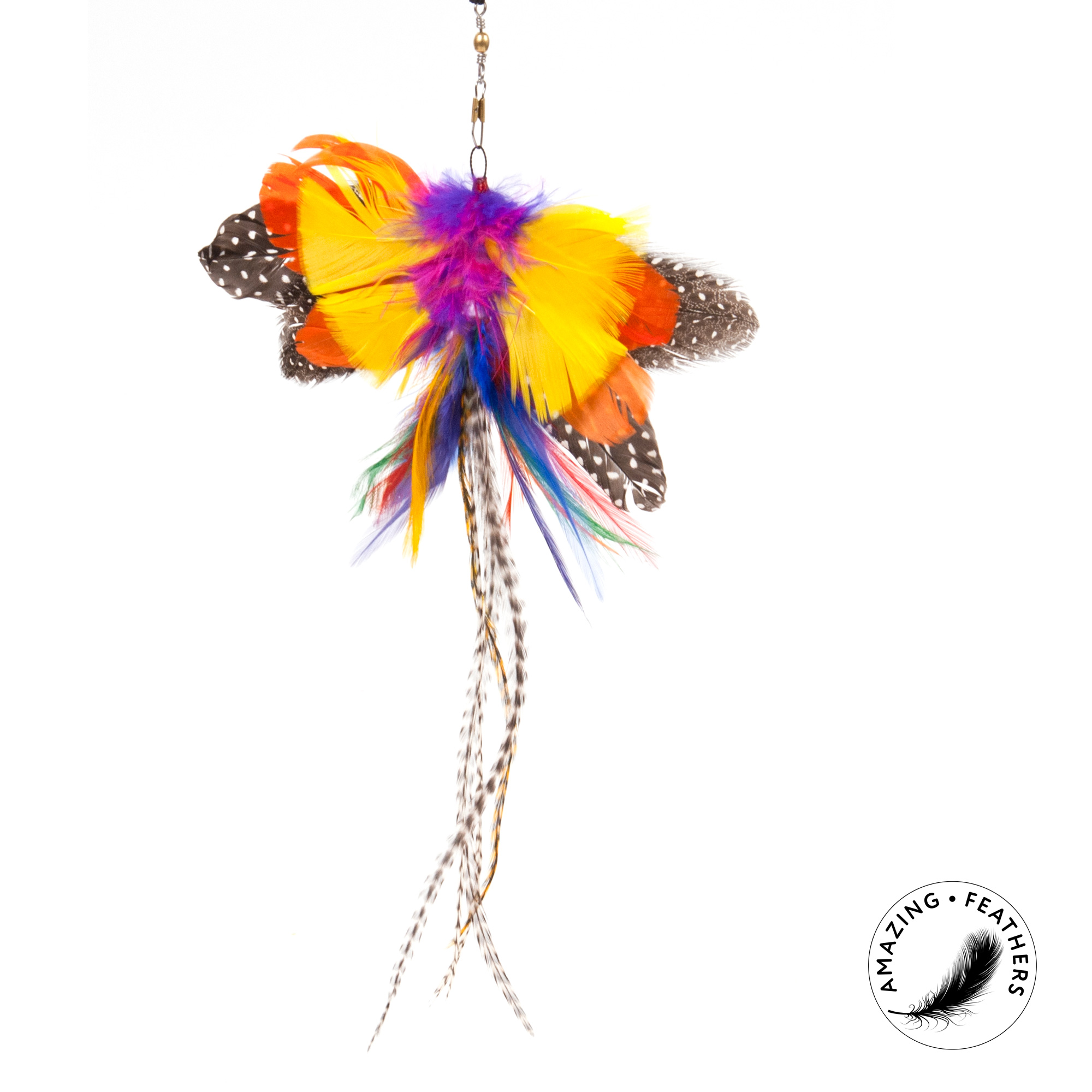 Papillon Brazil Katzenangel Federanhänger