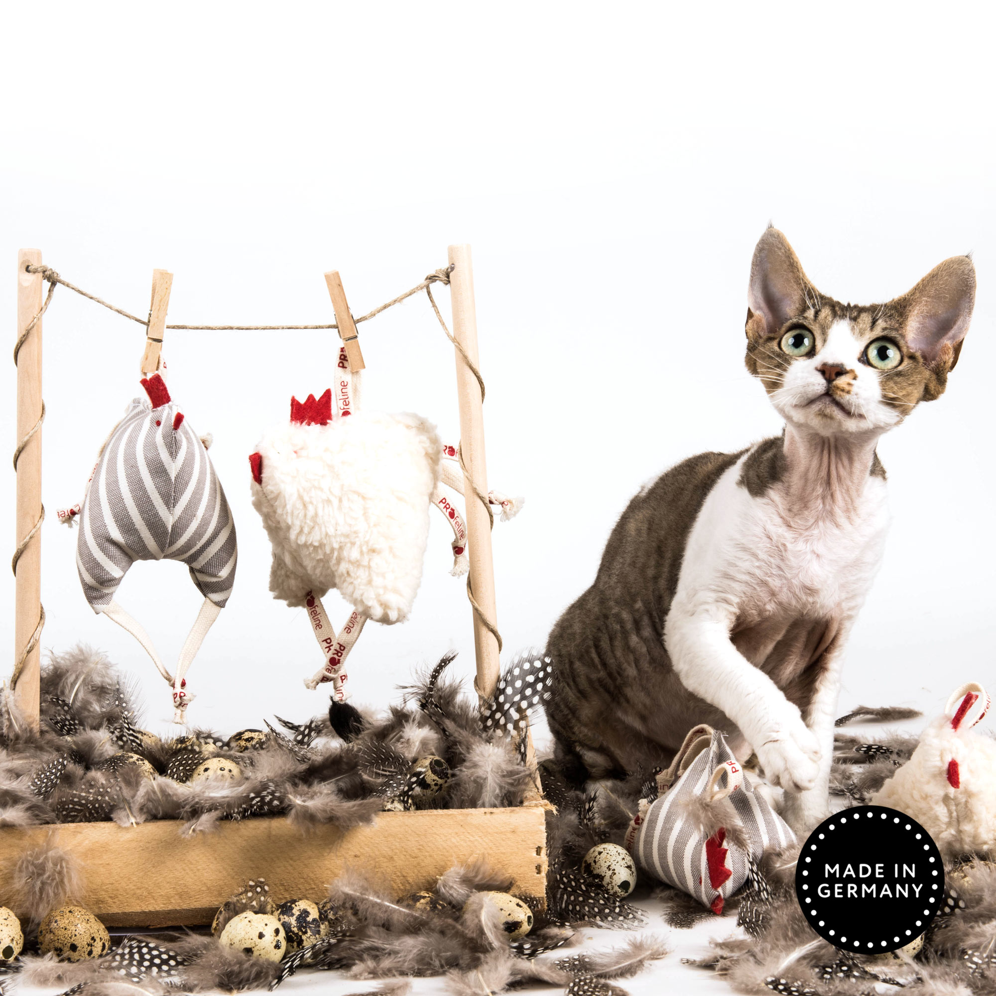 Profeline - Organic Cotton FunnyChicken Ersatzanhänger Hünchen