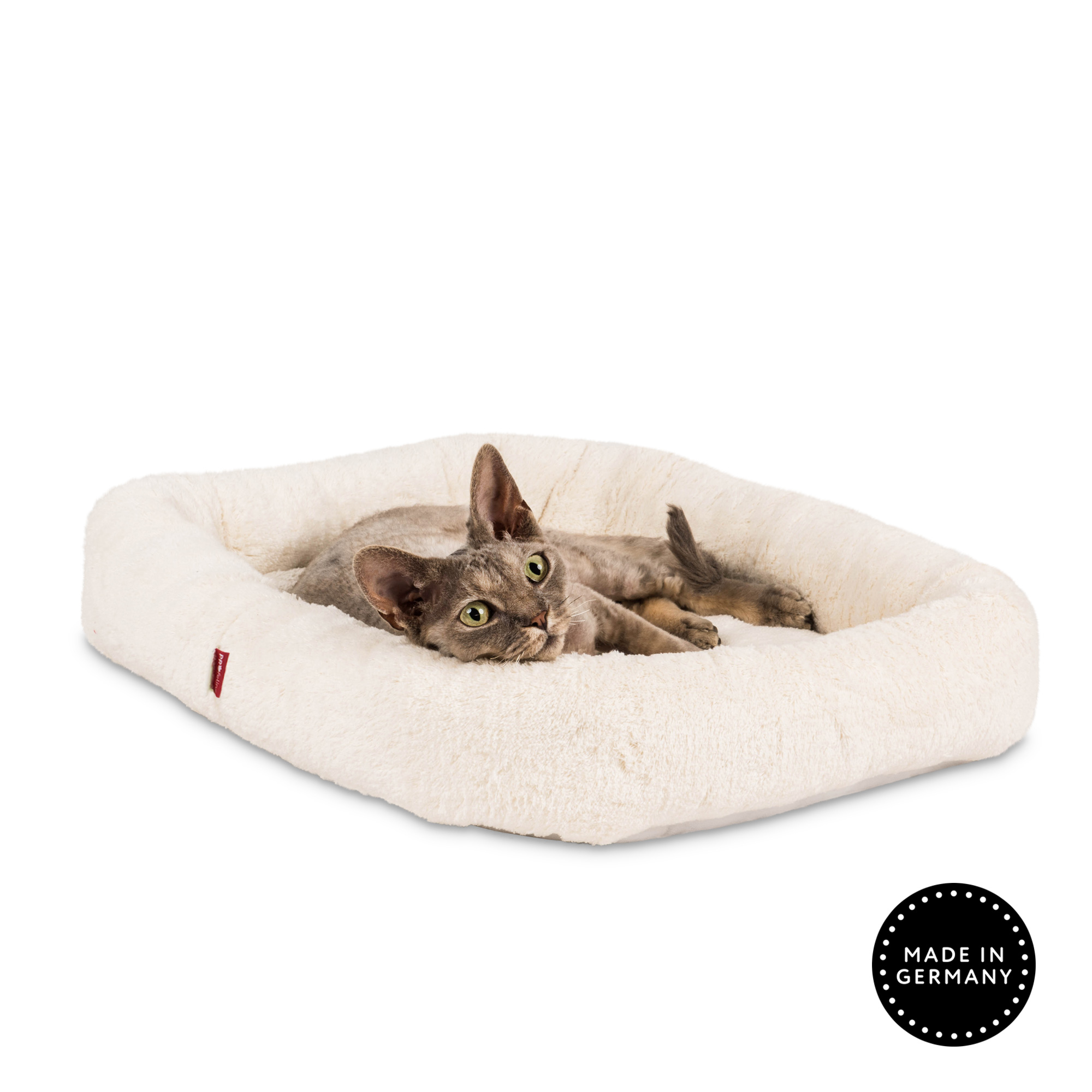 Washable Cat Bed Rectangular for Cat Trees Natural Katzenbett für Kratzbäume eckig