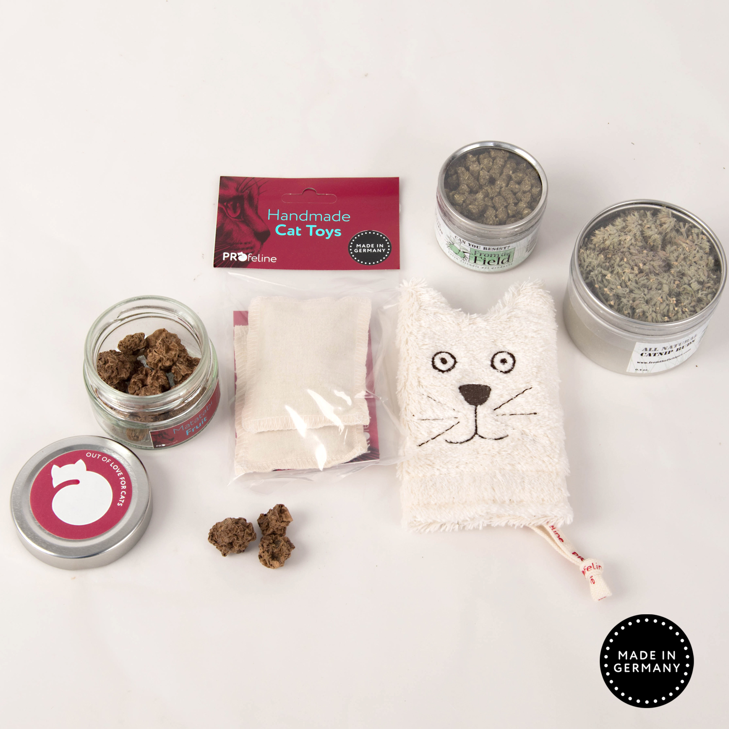 Katzenspielzeug nachfüllbat Katzenminze Früchte