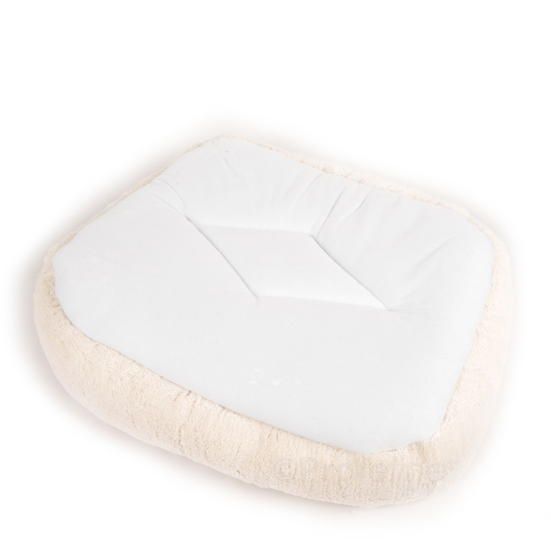 baumwoll-katzenbett-eckig-rt Katzenbett mit Klettboden Rückseite