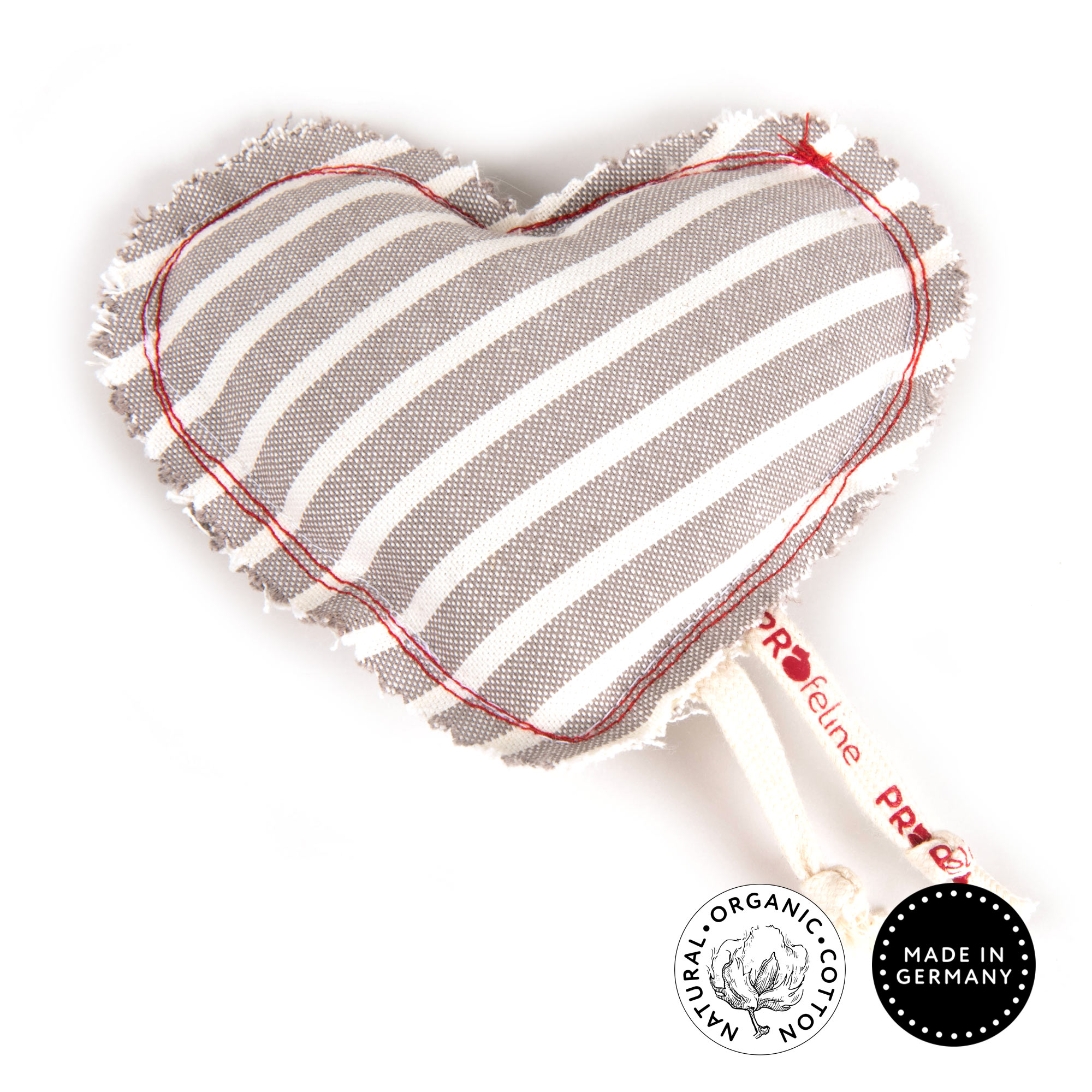 Profeline - Organic LoveHeart Bio Katzenspielzeug Herz