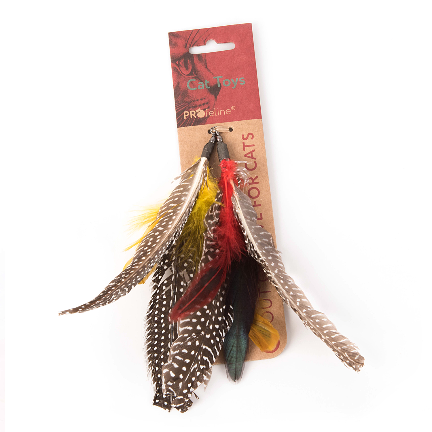 Rotierende Federanhänger Katzenangel Vorteilspack