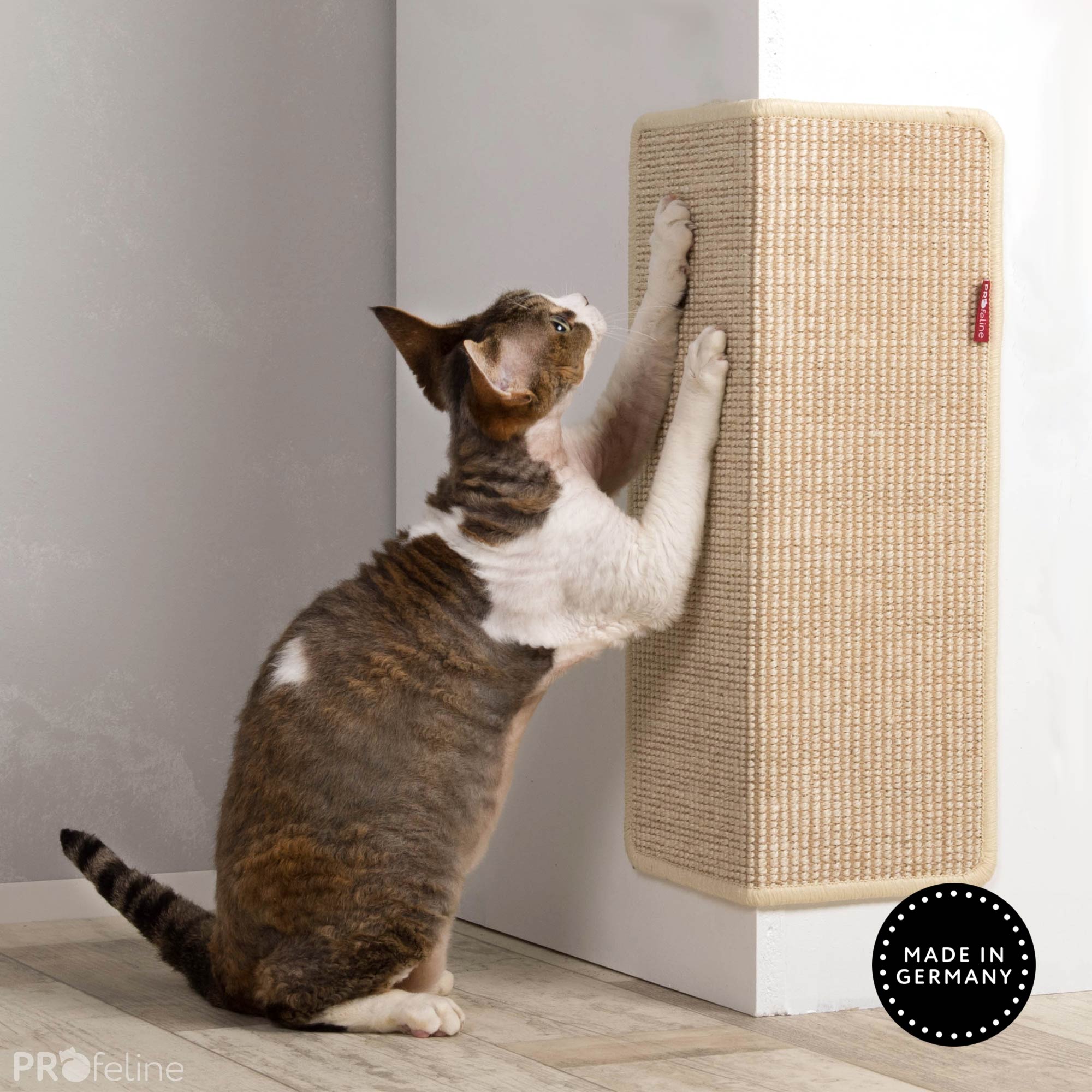 Corner Scratching Mat / Eck-Kratzmatte 45 x 16 cm Katzen Eck Kratzmatte