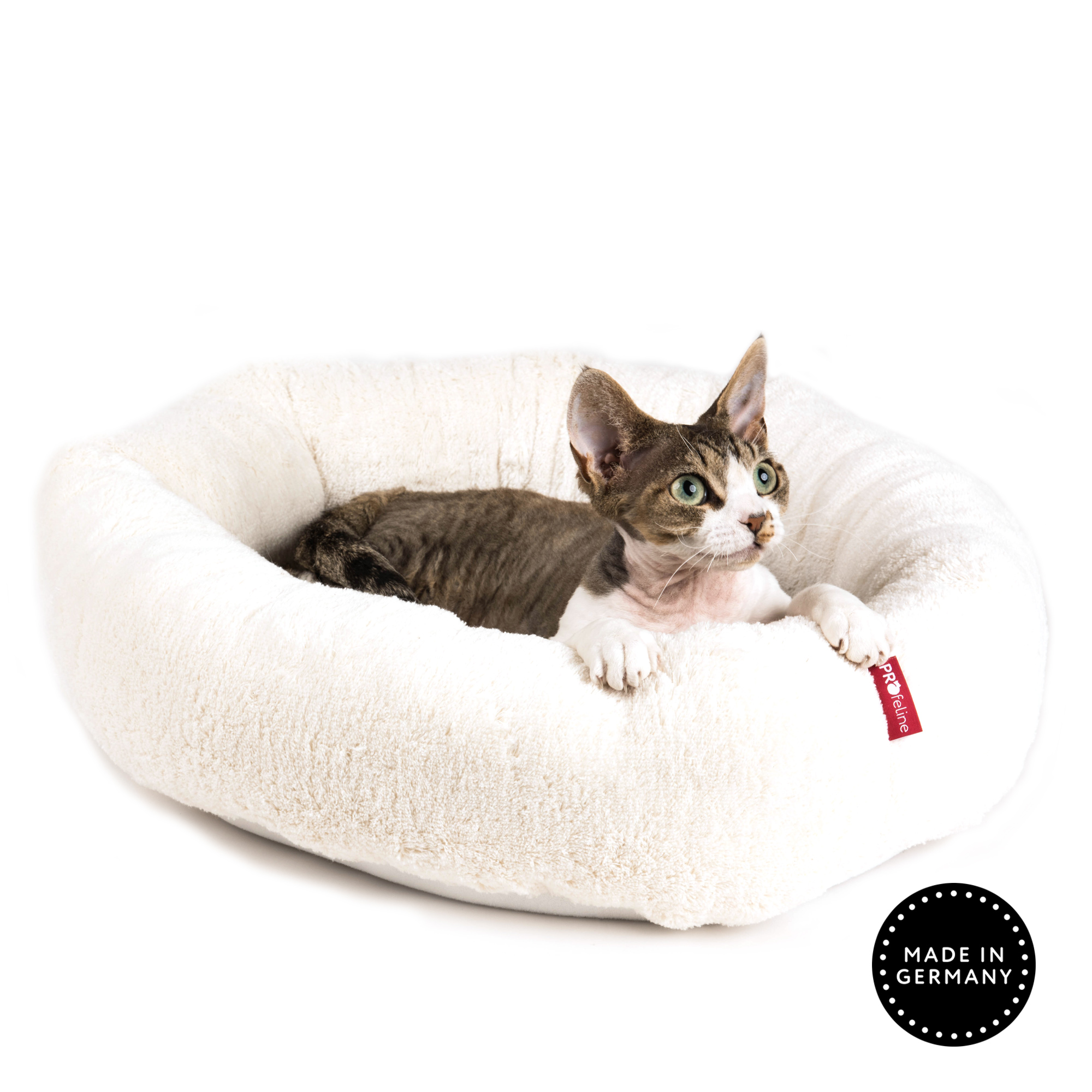 Washable Cat Bed Hollow for Cat Trees Katzenbett Kratzbaum hoher Rand