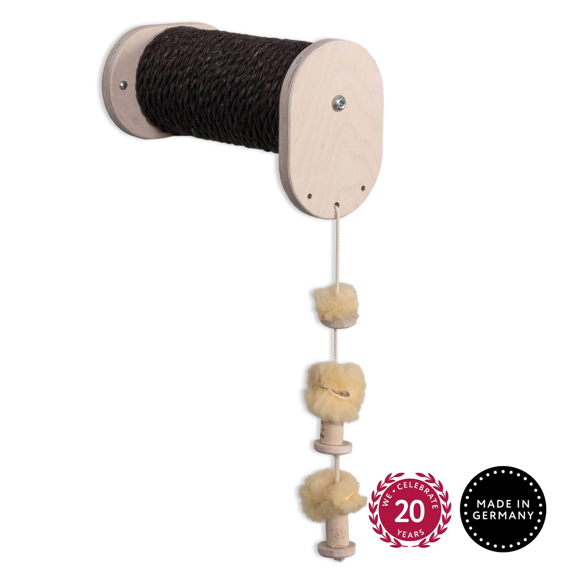 Cat play stairs Katzen Kltterstufe schwarz