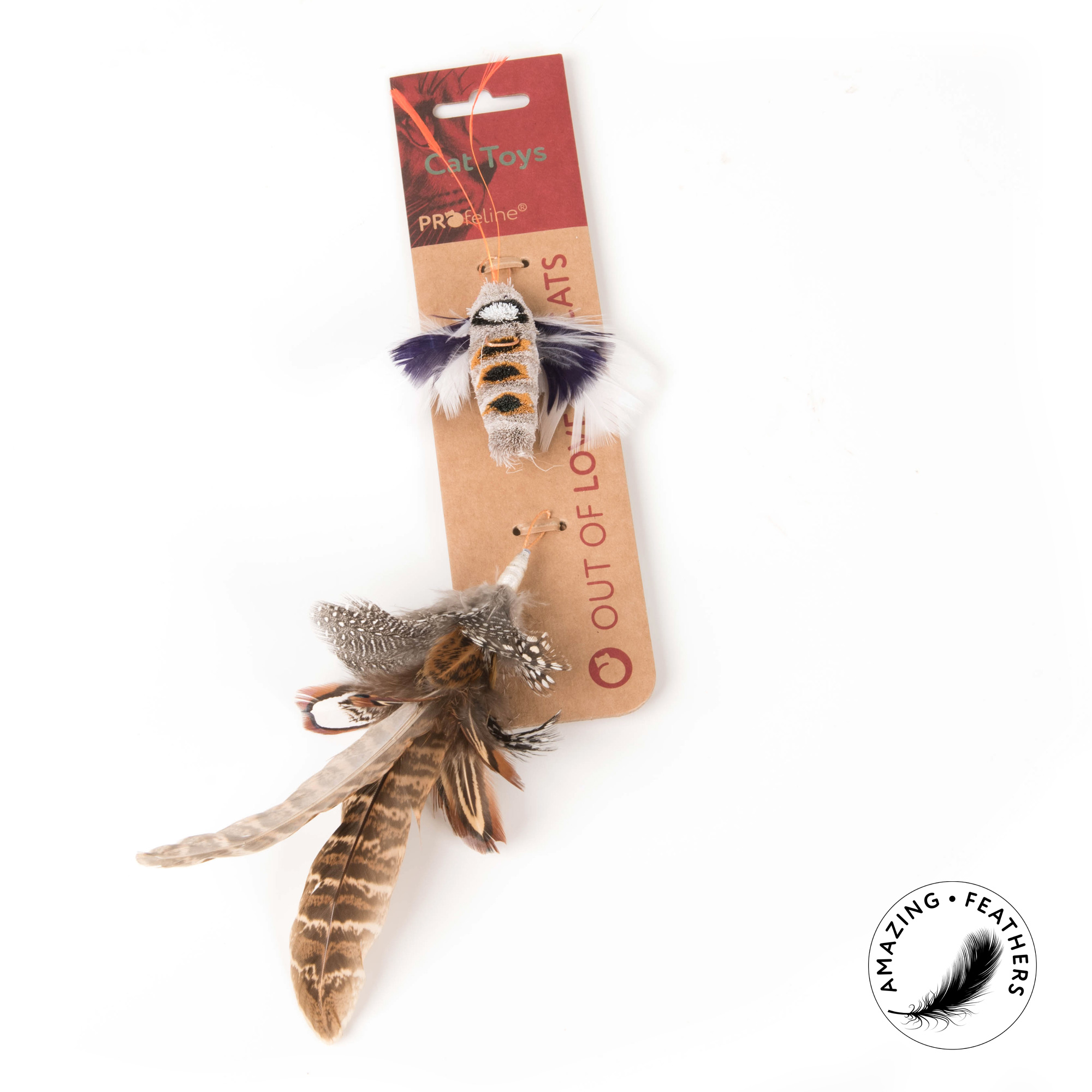 Ersatzfedern für Katzenreizangel